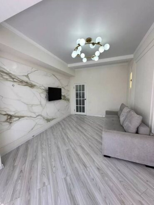 1 комната, 43 м², Элитка, 9 этаж, Евроремонт Бишкек - сүрөт 5