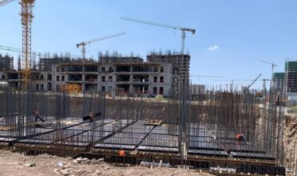 1 комната, 43 м², Элитка, 9 этаж, ПСО (под самоотделку) Бишкек - сүрөт 2