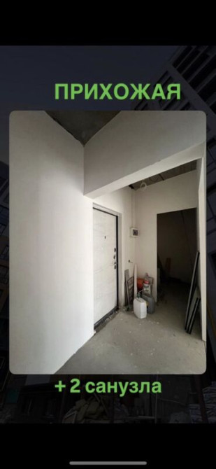 1 комната, 53 м², Элитка, 6 этаж, ПСО (под самоотделку) Бишкек - сүрөт 1