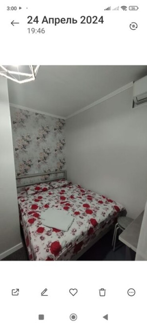 1 комната, Душевая кабина, Постельное белье, Кондиционер Bishkek - photo 2