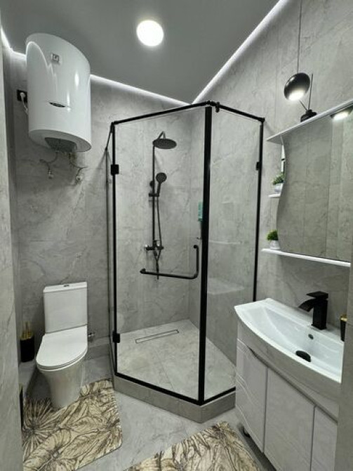 1 комната, Душевая кабина, Постельное белье, Кондиционер Bishkek - photo 7