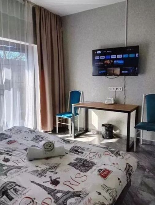 1 комната, Душевая кабина, Постельное белье, Кондиционер Bishkek - photo 3