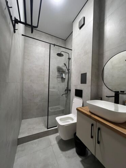 1 комната, Душевая кабина, Постельное белье, Кондиционер Bishkek - photo 5