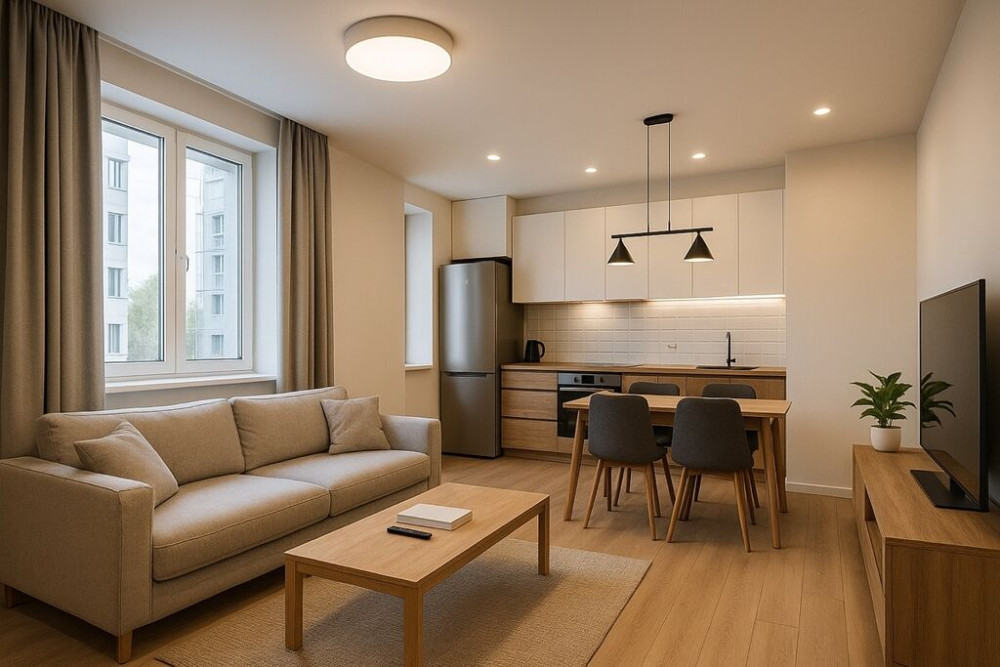 2 комнаты, Бронь, Кондиционер, Круглосуточное заселение Bishkek - photo 1