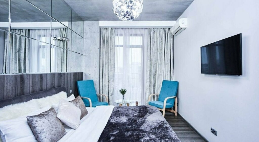 2 комнаты, Кондиционер, Душевая кабина, Постельное белье Bishkek - photo 1