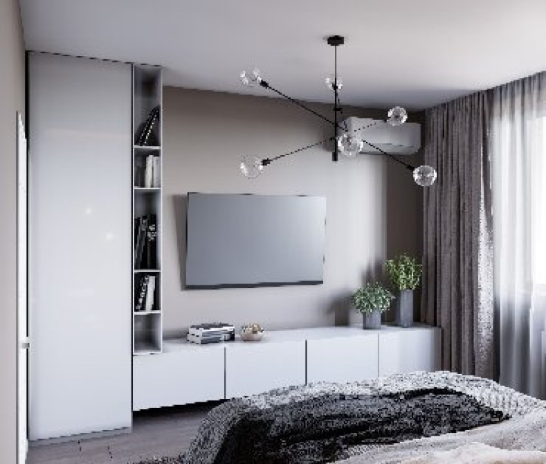 3 комнаты, Душевая кабина, Постельное белье, Кондиционер Бишкек - сүрөт 4