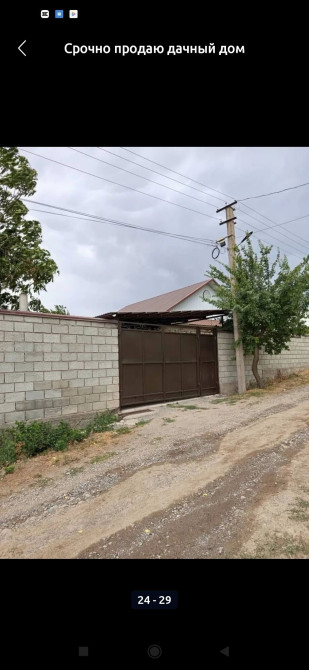 Дача, 5 м², 3 комнаты, Собственник, Косметический ремонт Бишкек - сүрөт 1