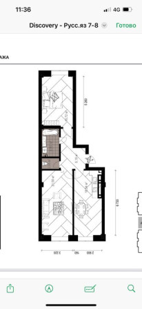 2 комнаты, 72 м², Элитка, 7 этаж, ПСО (под самоотделку) Bishkek - photo 4
