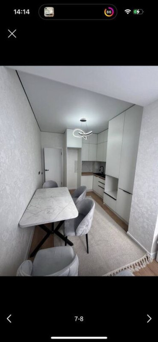 1 комната, 42 м², 6 этаж, Евроремонт Бишкек - изображение 4