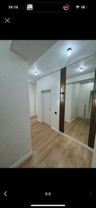 1 комната, 42 м², 6 этаж, Евроремонт Бишкек - изображение 7