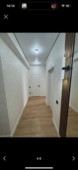 1 комната, 42 м², 6 этаж, Евроремонт Бишкек - изображение 8