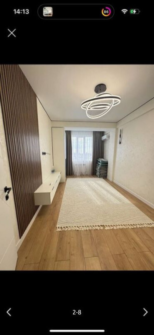 1 комната, 42 м², 6 этаж, Евроремонт Бишкек - изображение 5