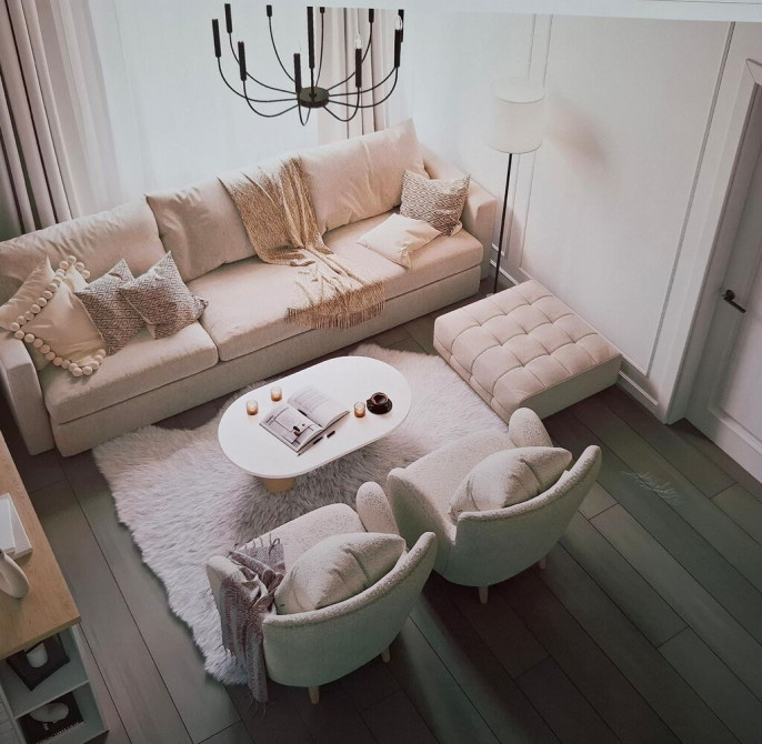 4 комнаты, 94 м², Элитка, 6 этаж, Дизайнерский ремонт Бишкек - изображение 1