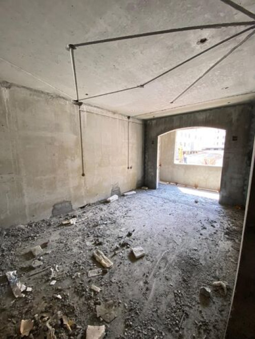 1 комната, 44 м², 107 серия, 1 этаж, ПСО (под самоотделку) Бишкек - изображение 3