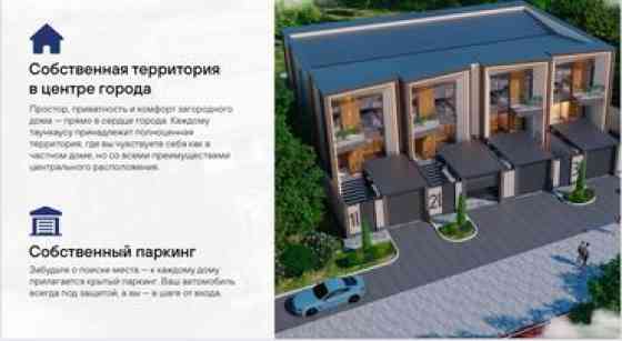 Таунхаус, 239 м², 5 комнат, Собственник, ПСО (под самоотделку) Бишкек