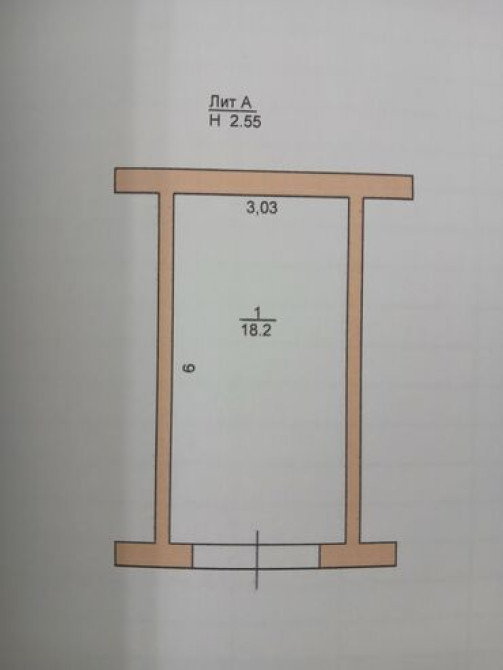 18 м², Кирпичный Бишкек - изображение 5