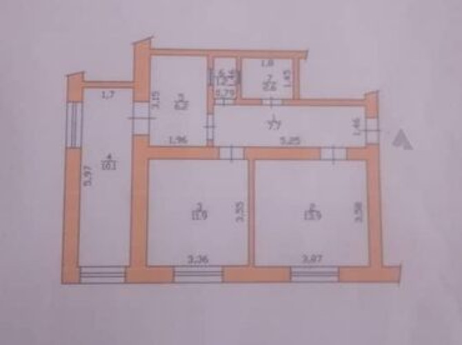 Продаю Офис 53 м², Без ремонта, Без мебели, Многоэтажное здание, 2 этаж Бишкек - сүрөт 8