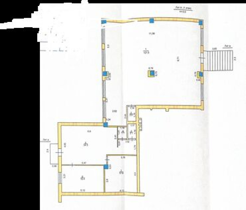 Продаю Офис 195 м², Без ремонта, Многоэтажное здание, 1 этаж Бишкек - сүрөт 7