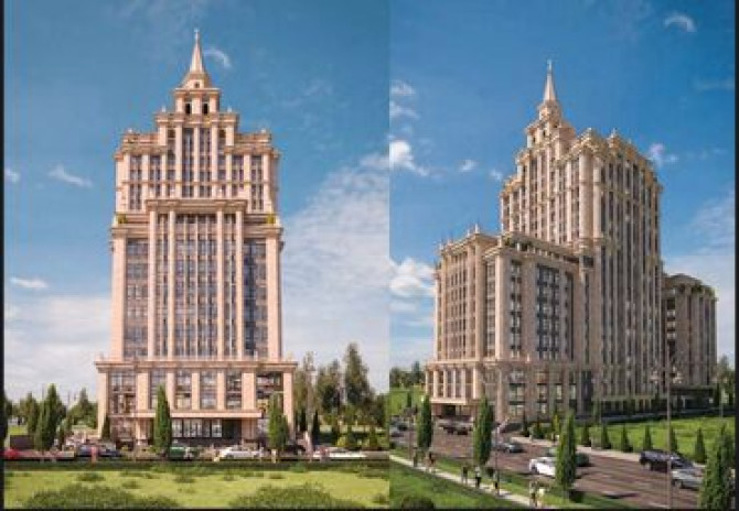 Продаю Офис 125 м², Без ремонта, Без мебели, Бизнес центр, 7 этаж Bishkek - photo 2