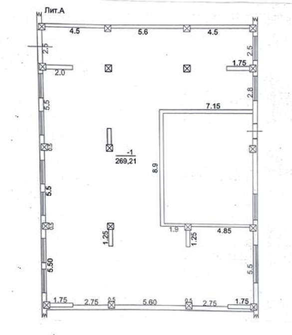 Коммерческое помещение, 270 кв.м. в ЖК 