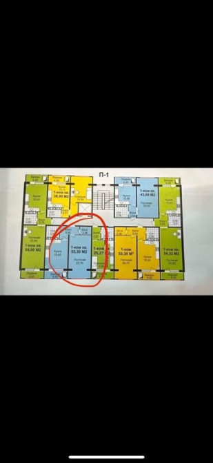 1 комната, 53 м², Элитка, 6 этаж, ПСО (под самоотделку) Бишкек - сүрөт 2