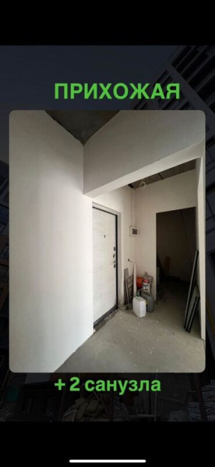 1 комната, 53 м², Элитка, 6 этаж, ПСО (под самоотделку) Бишкек - сүрөт 4