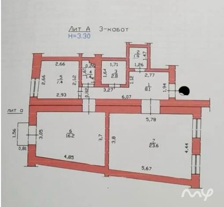 Продам 2 комнатную квартиру в районе Логвиненко/Жибе-Жолу Бишкек - изображение 2