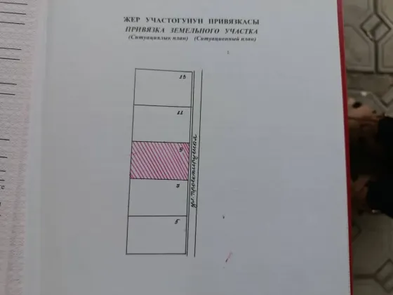 Продается ровный земельный участок 10 соток правильной прямоугольной формы (25×40 м) Бишкек