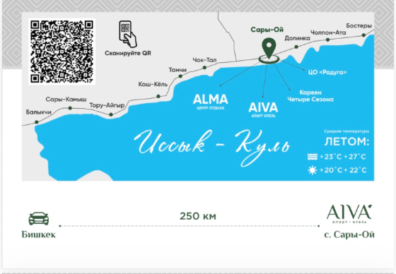 Продам евродвушку в AIVA Resort на Иссык-Куле - Чон-Сары-Ой Чолпон-Ата