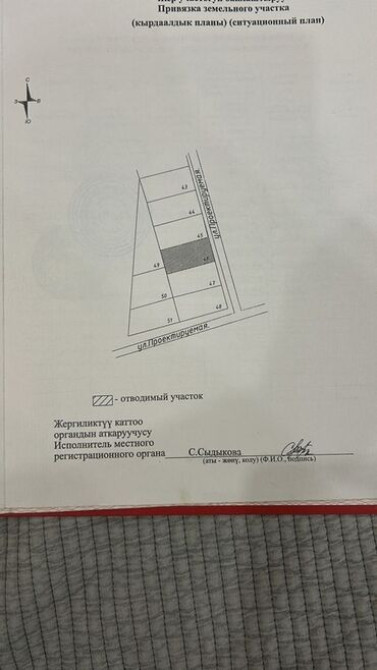 Продается земельный участок прямоугольной формы, расположенный у Бишкек - изображение 3