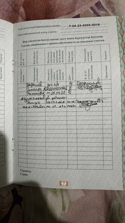 216 соток, Для сельского хозяйства, Договор купли-продажи, Тех паспорт Бишкек - изображение 4