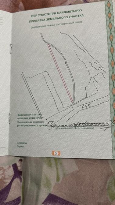 216 соток, Для сельского хозяйства, Договор купли-продажи, Тех паспорт Бишкек - изображение 3