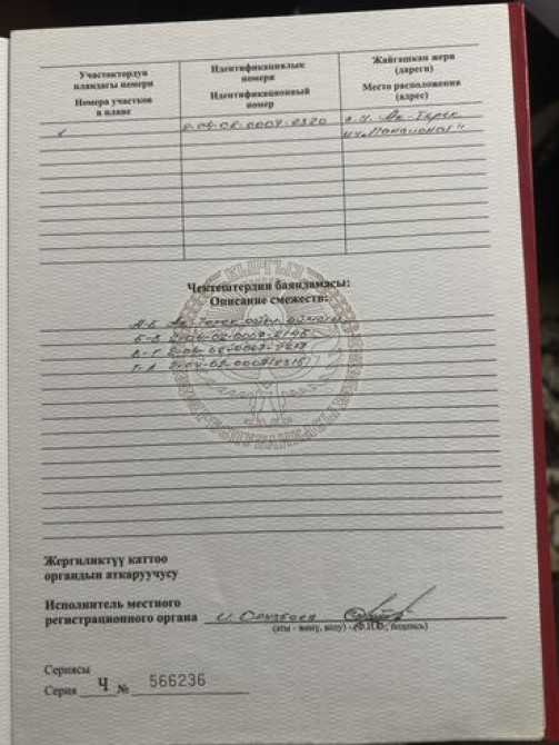 5 соток, Для бизнеса, Красная книга, Тех паспорт, Договор купли-продажи Bishkek - photo 4