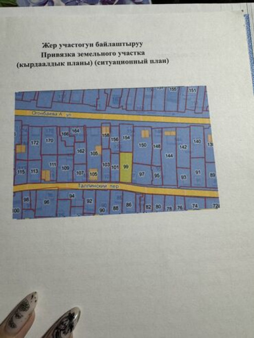 8 соток, Для строительства, Тех паспорт, Красная книга Бишкек - сүрөт 6