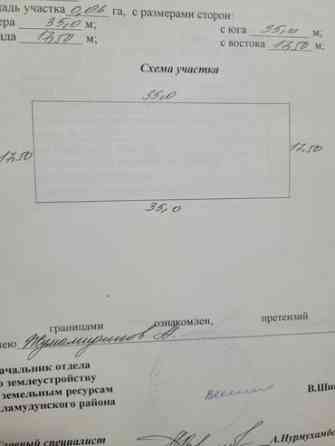 6 соток, Для бизнеса, Красная книга, Тех паспорт Бишкек
