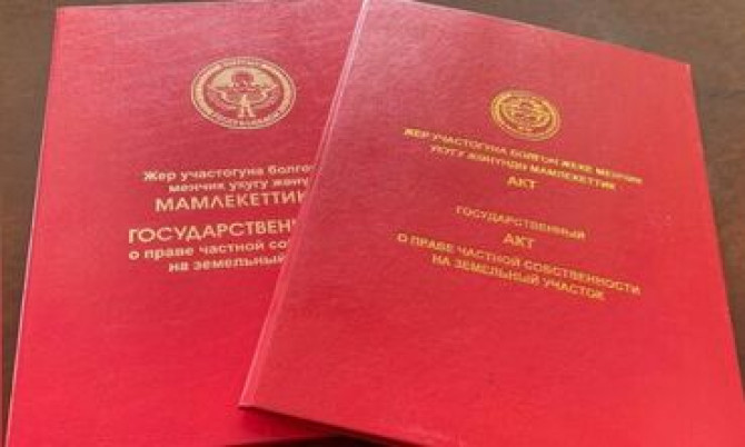 6 соток, Для бизнеса, Договор купли-продажи, Тех паспорт, Красная книга Бишкек - сүрөт 5