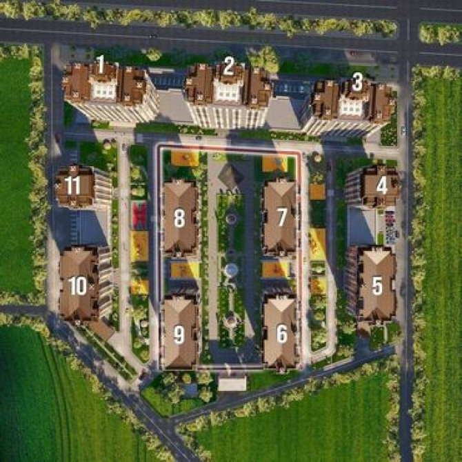 4 комнаты, 174 м², Элитка, 12 этаж, ПСО (под самоотделку) Bishkek - photo 4