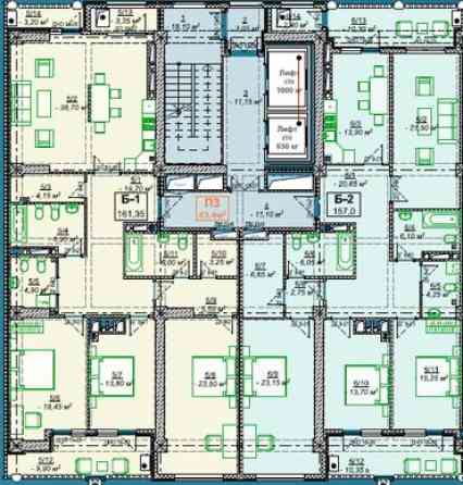 4 комнаты, 161 м², 16 этаж Бишкек