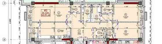 3 комнаты, 123 м², Элитка, 7 этаж, Готовая ПСО (под самоотделку) Bishkek