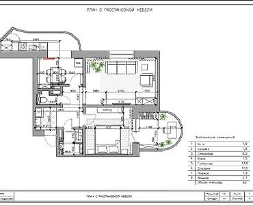 3 комнаты, 126 м², Элитка, 7 этаж, Готовая ПСО (под самоотделку) Bishkek - photo 11