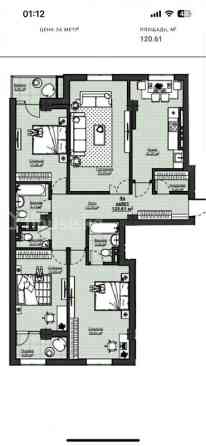 Продаю просторную 4 ком кв в мкр Асанбай ЖК Арт Сити Bishkek