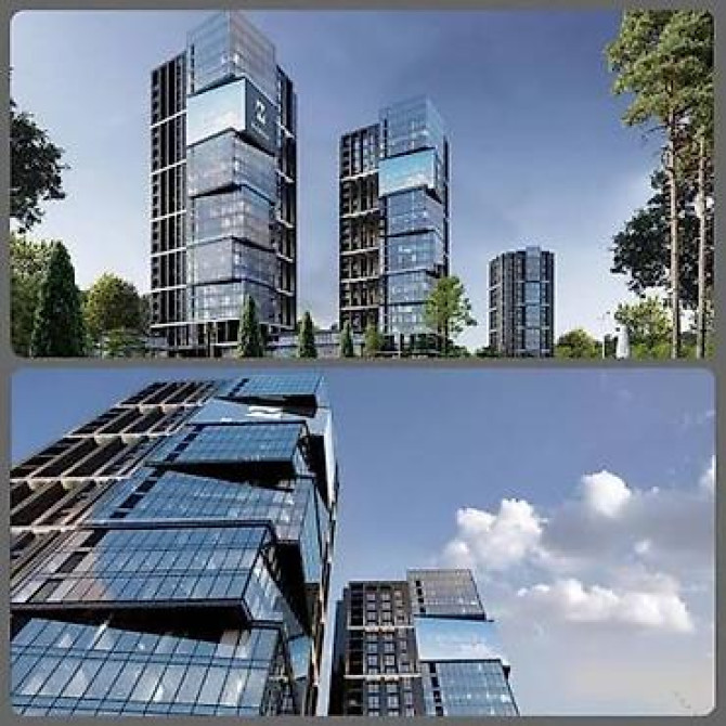 4 комнаты, 124 м², Элитка, 20 этаж, Готовая ПСО (под самоотделку) Бишкек - изображение 3