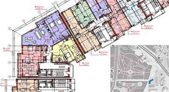 3 комнаты, 133 м², Элитка, 5 этаж, Готовая ПСО (под самоотделку) Бишкек