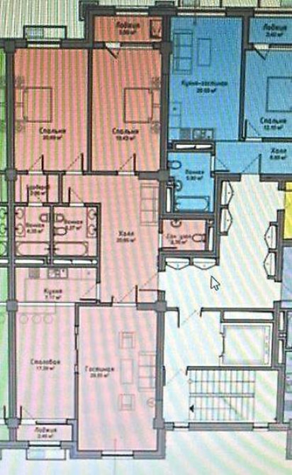 3 комнаты, 137 м², Элитка, 3 этаж, Готовая ПСО (под самоотделку) Bishkek - photo 3