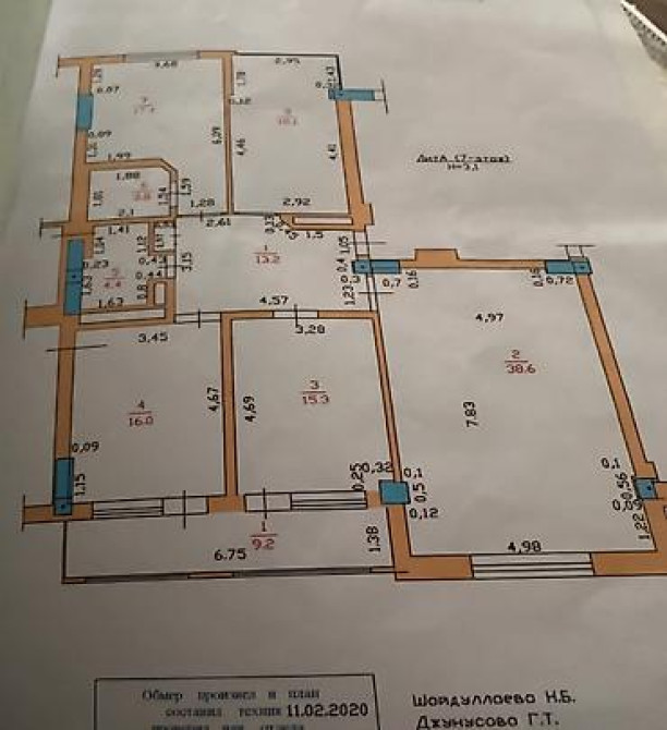 4 комнаты, 140 м², Элитка, 7 этаж, Евроремонт Bishkek - photo 23