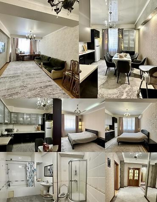 3 комнаты, 120 м², 3 этаж, Евроремонт Бишкек - изображение 1