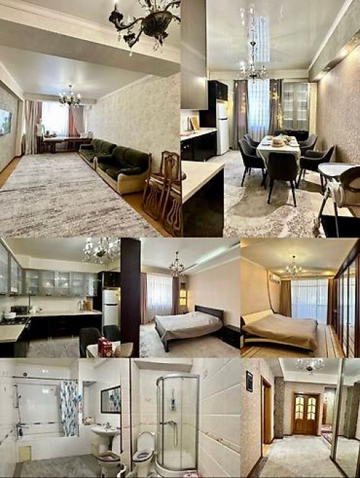 3 комнаты, 120 м², 3 этаж, Евроремонт Бишкек - изображение 2