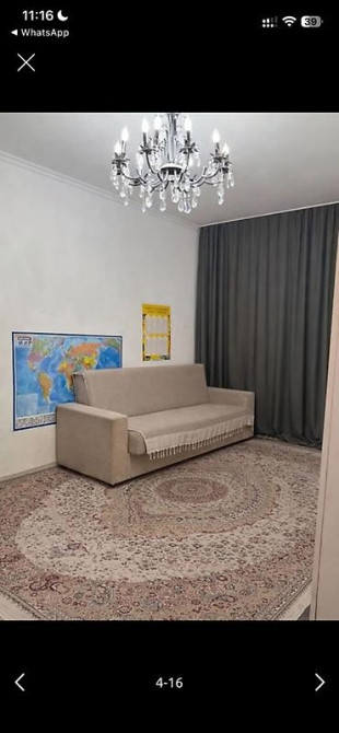 3 комнаты, 52 м², Индивидуалка, 1 этаж, Косметический ремонт Бишкек - изображение 2