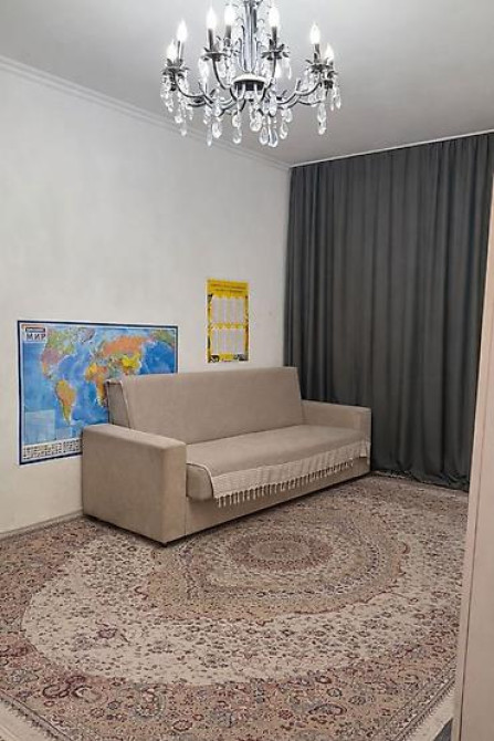 3 комнаты, 51 м², Сталинка, 1 этаж, Косметический ремонт Бишкек - изображение 4