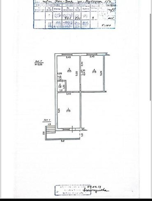 2 комнаты, 53 м², 106 серия, Цокольный этаж этаж, Косметический ремонт Бишкек - изображение 3